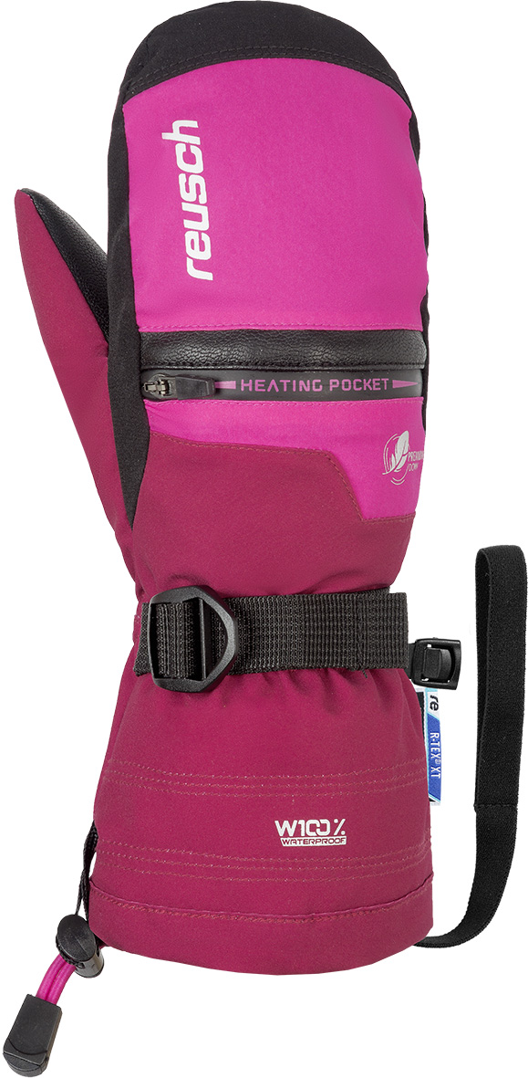 фото Варежки reusch 2020-21 luis r-tex xt mitten cerise/pink glo, р. 16