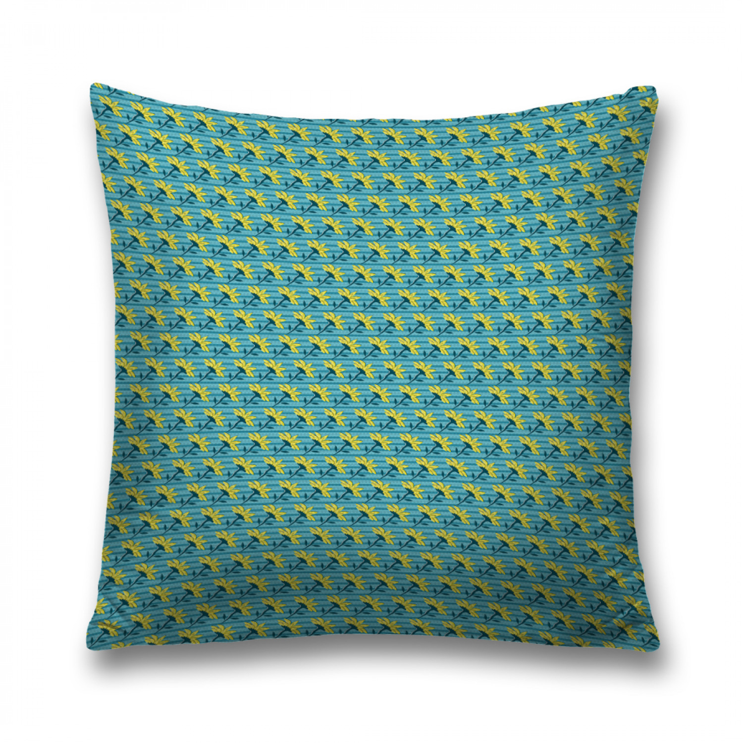 

Наволочка декоративная JoyArty "Повторение цветов" на молнии, 45x45 см, Повторение цветов