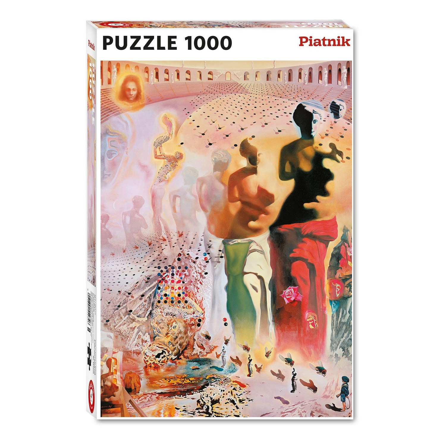 

Пазл Piatnik Галлюциногенный тореадор, Сальвадор Дали, 1000 деталей 554346