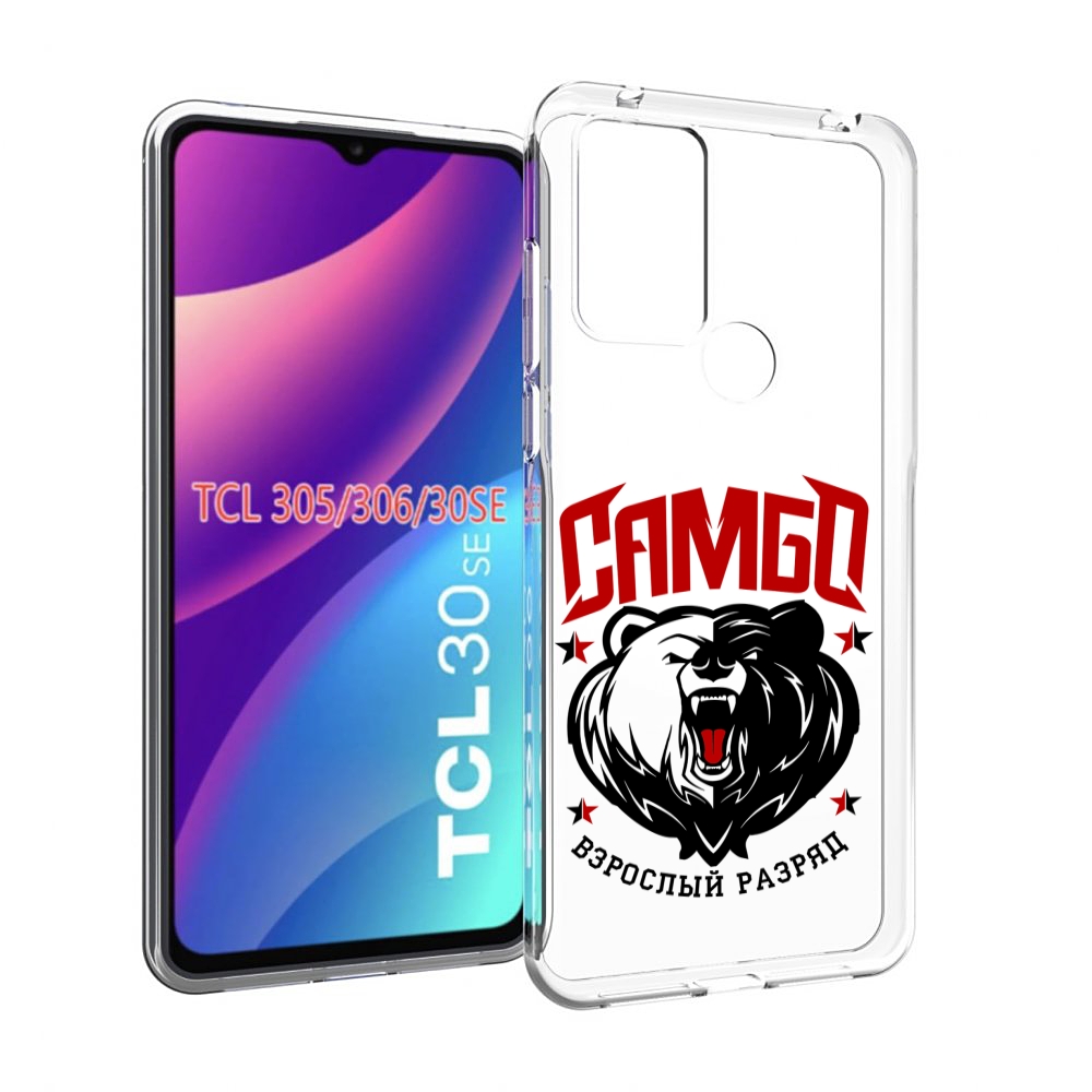 

Чехол MyPads Единоборства Самбо медведь для TCL 30SE/305/306/30E, Tocco