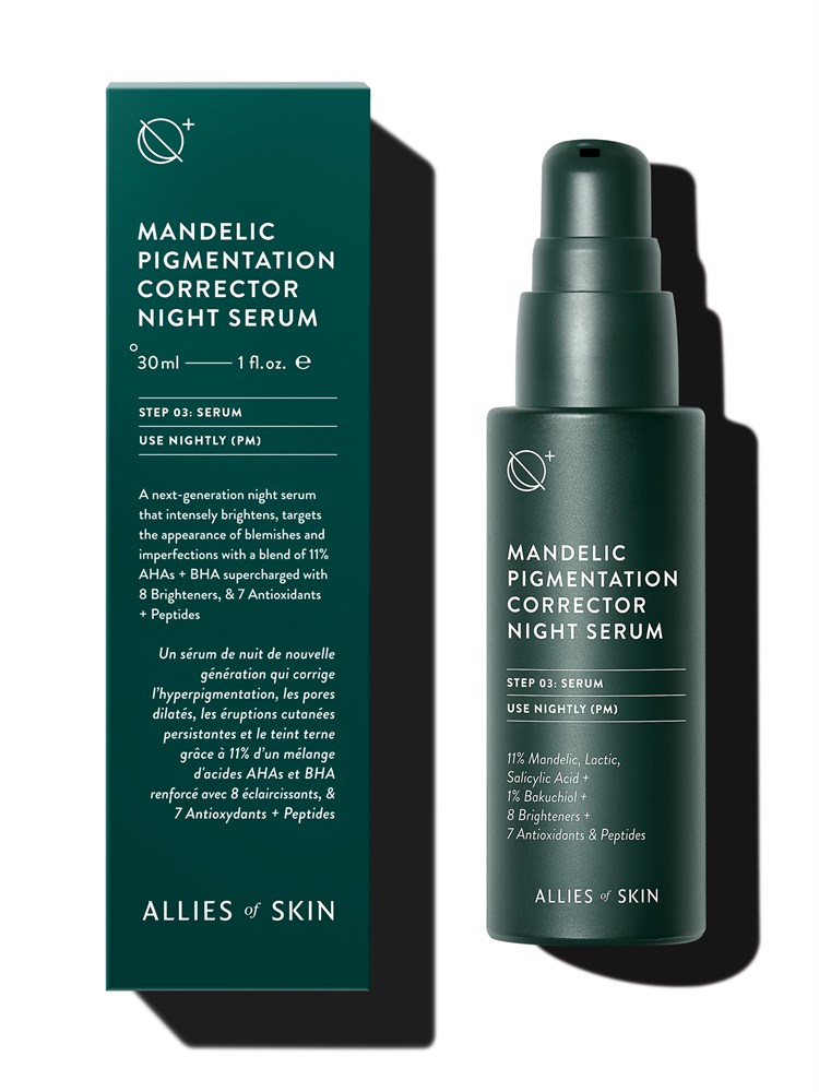 фото Сыворотка allies of skin mandelic pigmentation corrector night против пигментации 30 мл nobrand