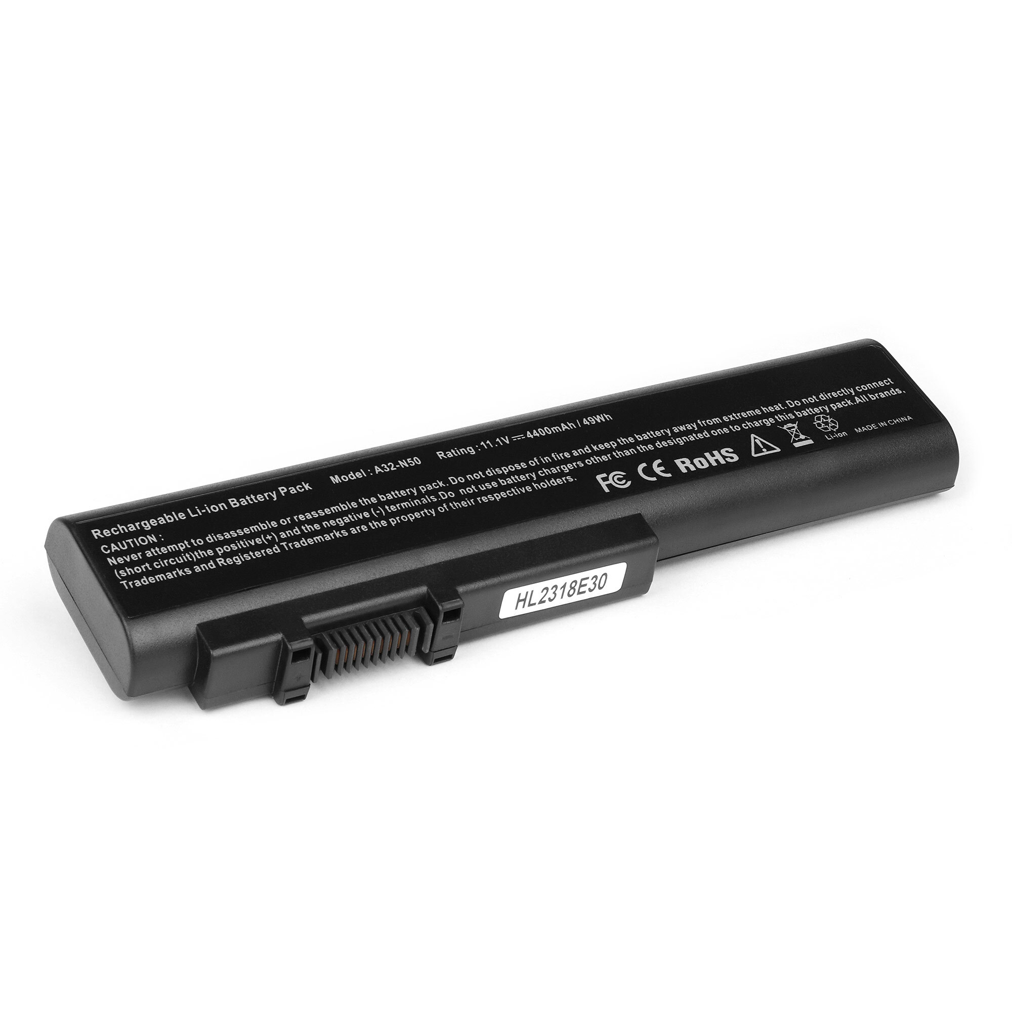 

Аккумулятор для ноутбука Asus N50, N51 Series.11.1V 4400mAh. PN: A32-N50