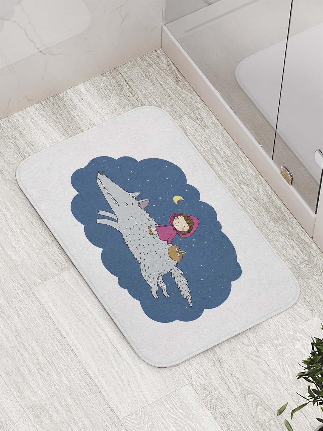 

Коврик противоскользящий для ванной, сауны, бассейна, 77х52 см bath_59831 JoyArty