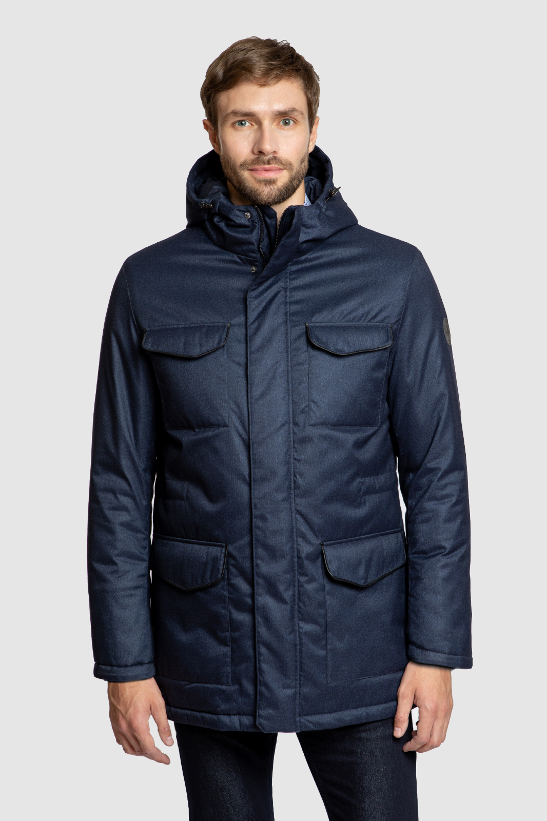 

Куртка мужская Kanzler 020008W04O093 синяя 60, Синий, 020008W04O093