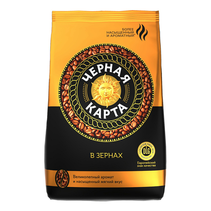 

Кофе Черная карта в зернах 1 кг