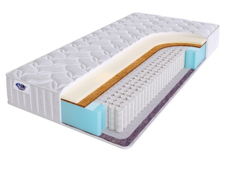 

Матрас SkySleep 215 x 200 ONE SIDE 5 S1000, Белый, ONE SIDE 5 S1000