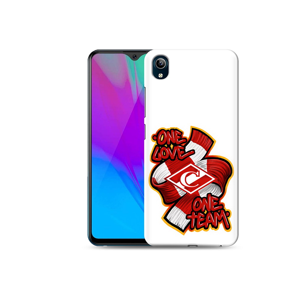 

Чехол MyPads Tocco для Vivo Y91C ФК спарак 1 любовь (PT156610.438.184), Прозрачный, Tocco