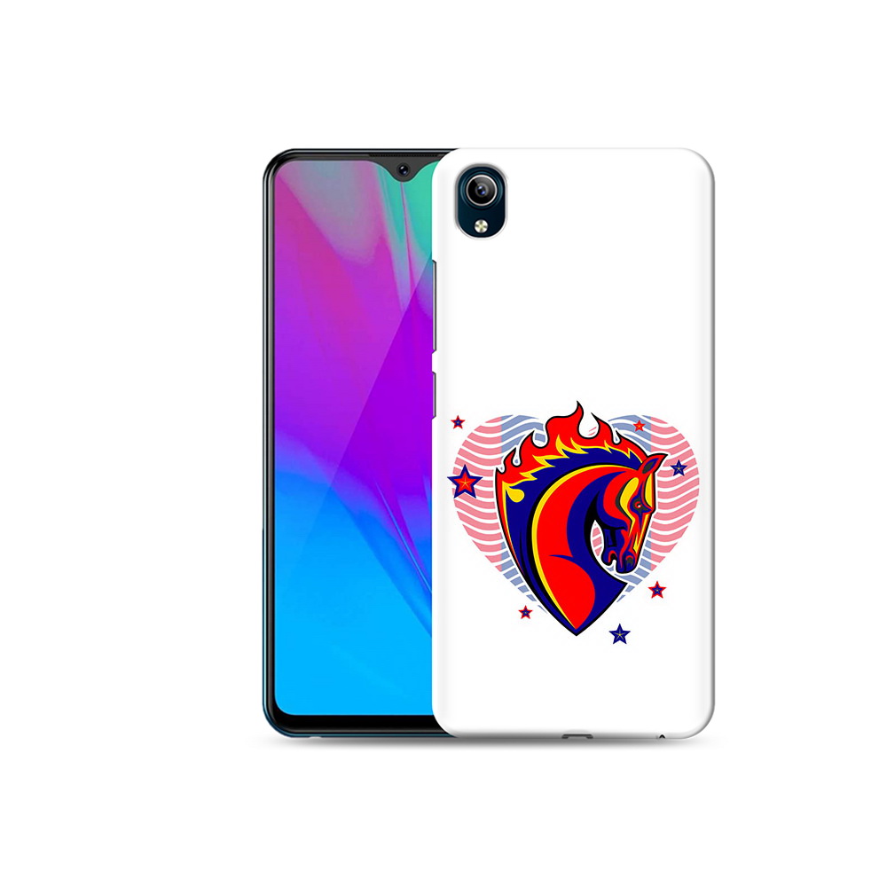 

Чехол MyPads Tocco для Vivo Y91C ФК ЦСЛ Лошадь (PT156610.438.180), Прозрачный, Tocco