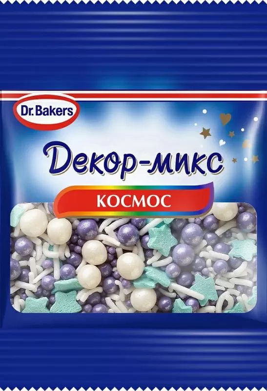 Декор-микс Dr. Bakers космос, 10 г