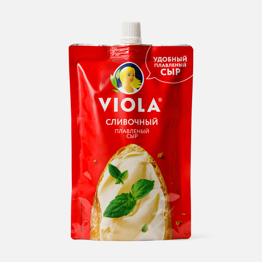 Сыр плавленый Viola cливочный, 45%, 180 г