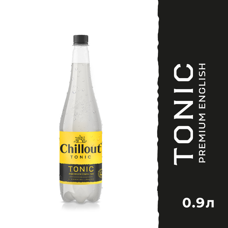 Газированный напиток Chillоut Premium English Tonic 0,9 л