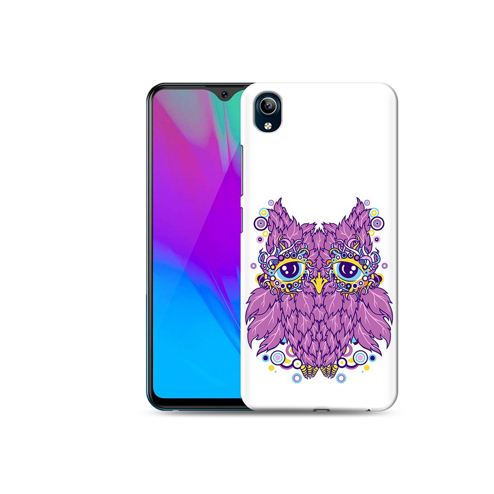 

Чехол MyPads Tocco для Vivo Y91C Розовая сова (PT156610.438.147), Прозрачный, Tocco
