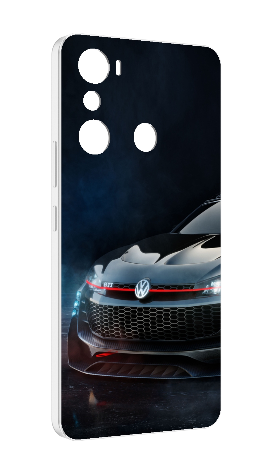 

Чехол MyPads volkswagen 2 мужской для Infinix Hot 20i, Прозрачный, Tocco