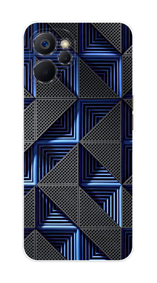 

Чехол на Realme 9i 5G/10T 5G "IBM", Серый;синий, 2513950-3