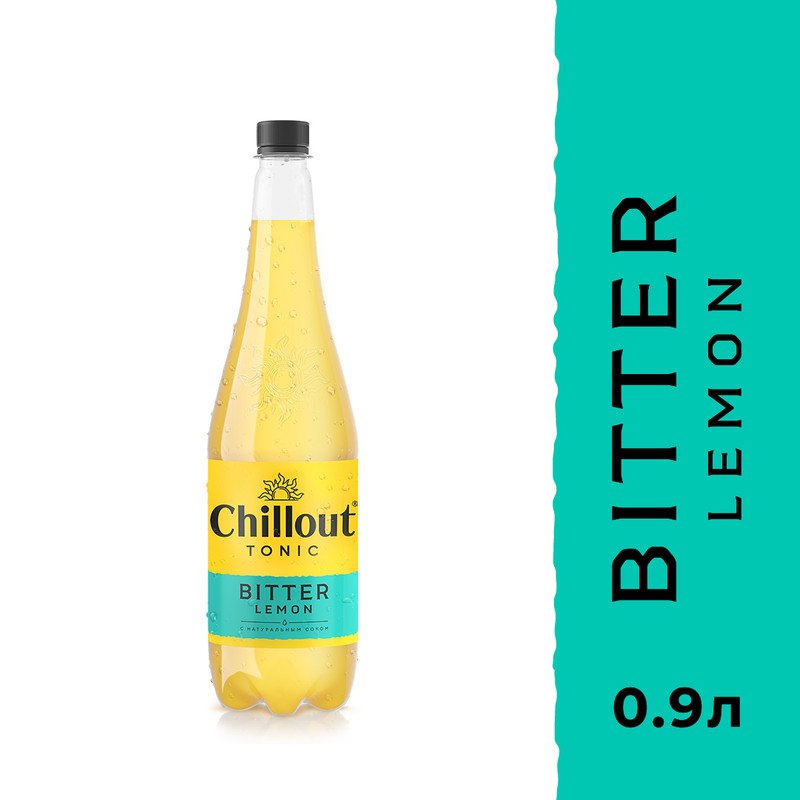 Газированный напиток Chillout Bitter Lemon 0,9 л