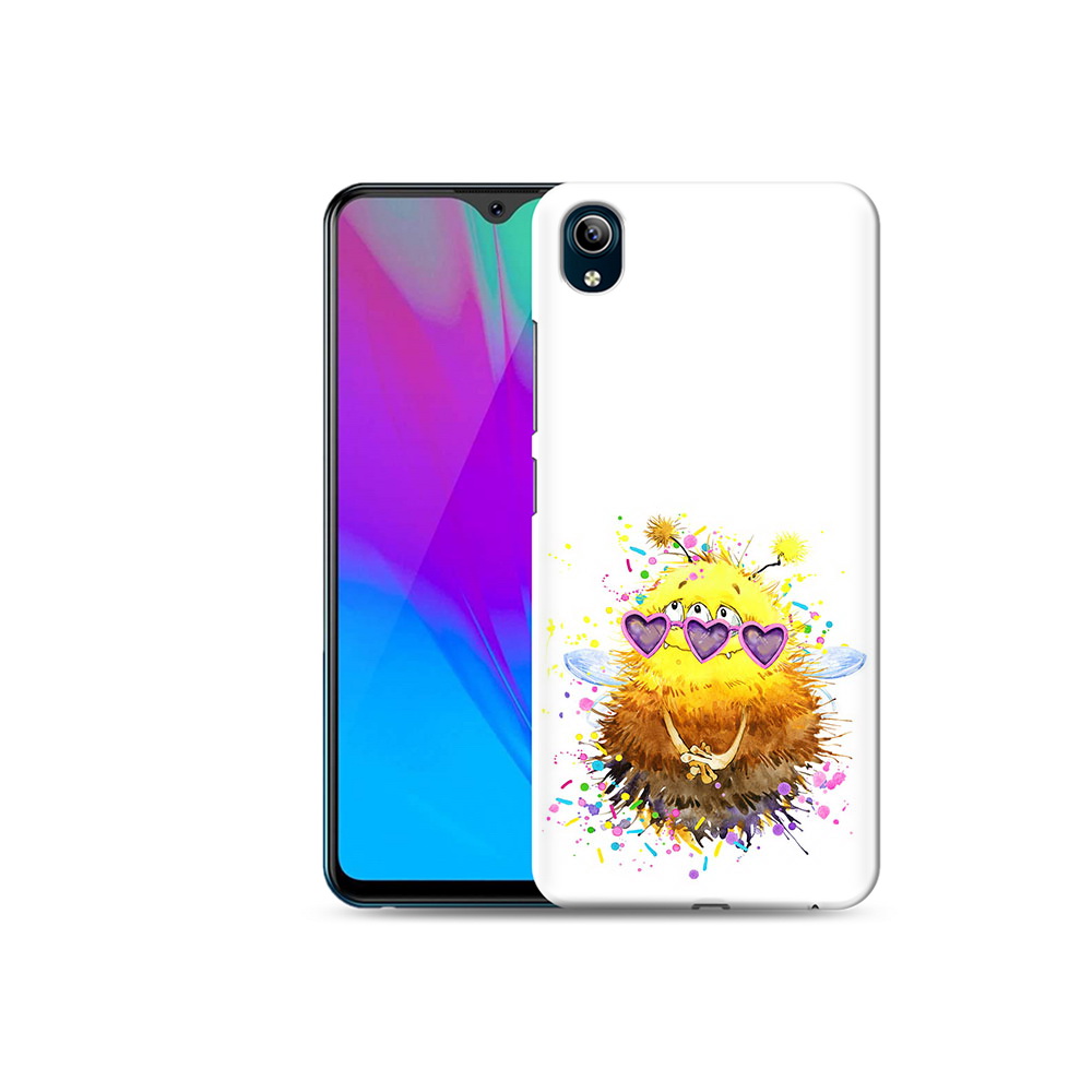 

Чехол MyPads Tocco для Vivo Y91C Пушитый шмель (PT156610.438.143), Прозрачный, Tocco