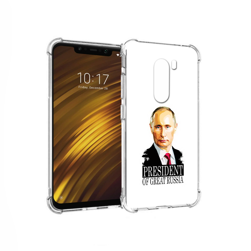 

Чехол MyPads Tocco для Xiaomi Pocophone F1 Володька (PT116503.308.50), Прозрачный, Tocco