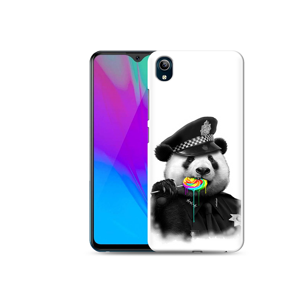 

Чехол MyPads Tocco для Vivo Y91C Панда полиция (PT156610.438.130), Прозрачный, Tocco