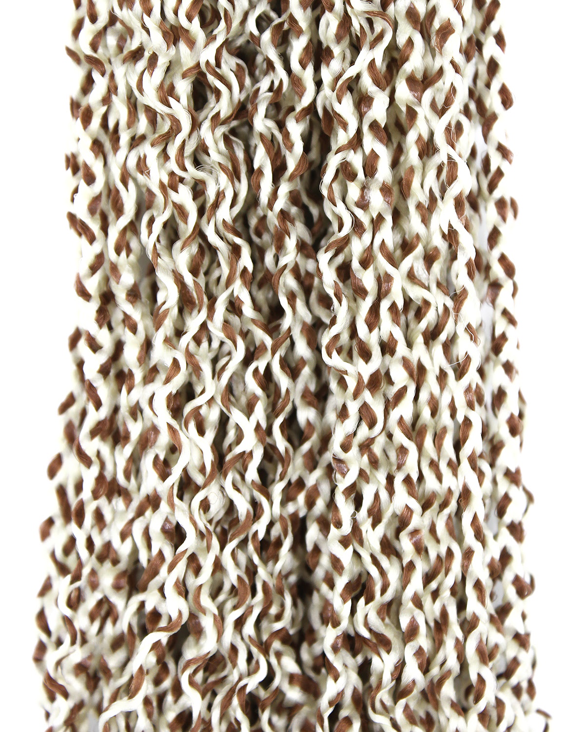 Косички Hairshop Зизи гофр 613-8 Блондин с коричневым