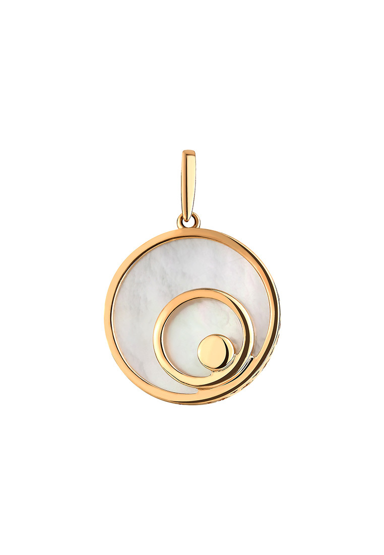 

Кулон из желтого золота с фианитом Kari Jewelry ПЛ-12300, ПЛ-12300