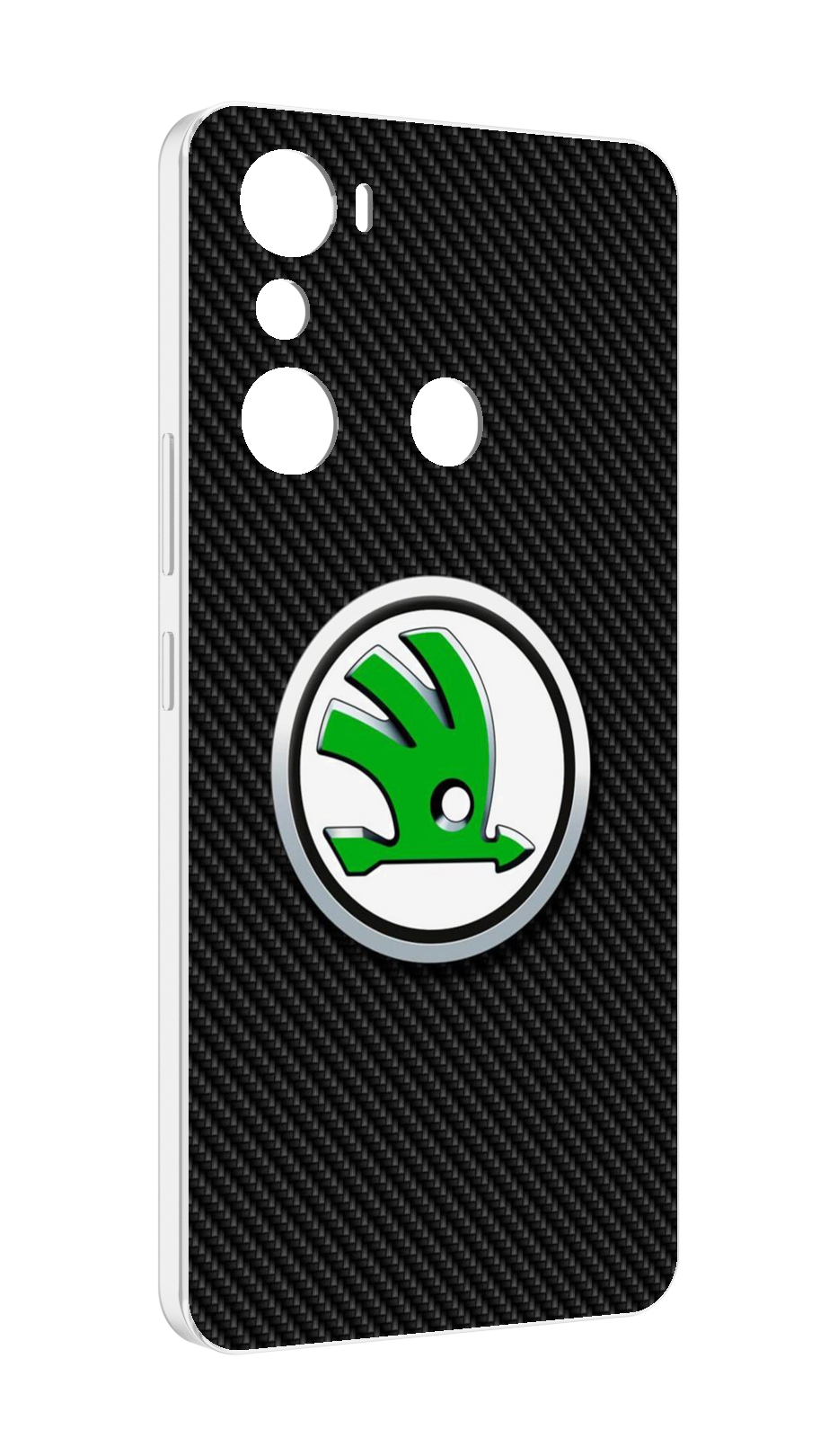 

Чехол MyPads skoda 2 для Infinix Hot 20i, Прозрачный, Tocco