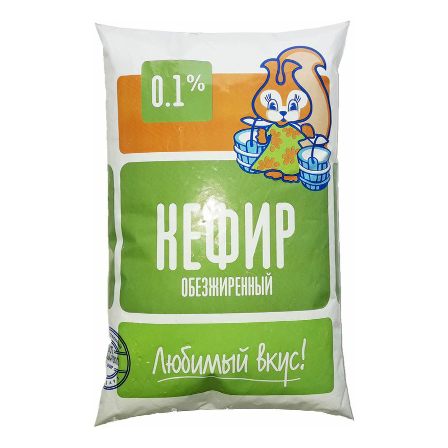 

Кефир Любимый вкус обезжиренный 0,1% 900 мл