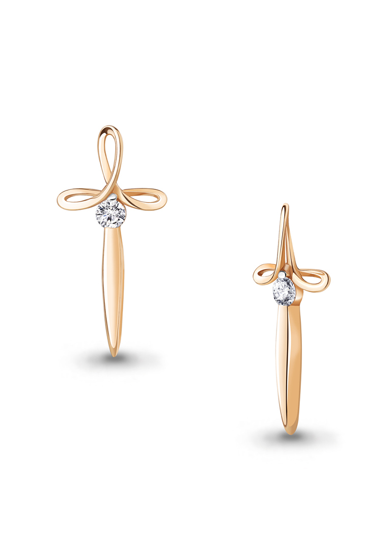 

Кулон из желтого золота с фианитом Kari Jewelry 24558А.1, 24558А.1