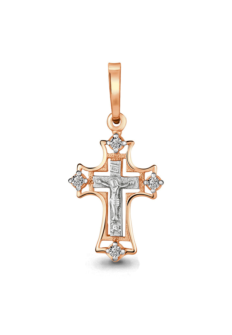 

Кулон из желтого золота с фианитом Kari Jewelry 20656.1, 20656.1