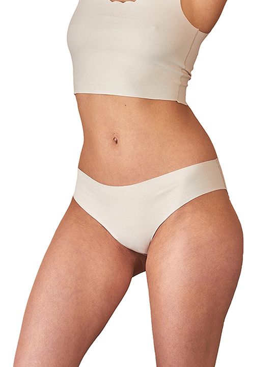 

Бесшовные трусы-слипы с фигурным срезом, MB-9567