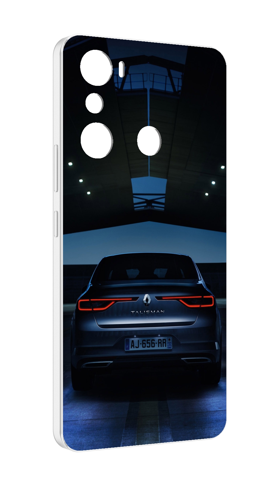 

Чехол MyPads renault 1 для Infinix Hot 20i, Прозрачный, Tocco