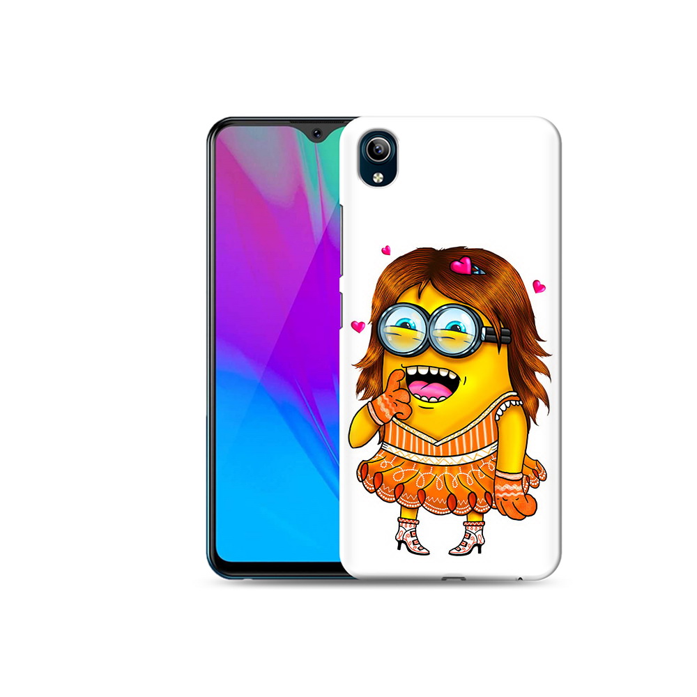 

Чехол MyPads Tocco для Vivo Y91C Миньон девочка (PT156610.438.116), Прозрачный, Tocco