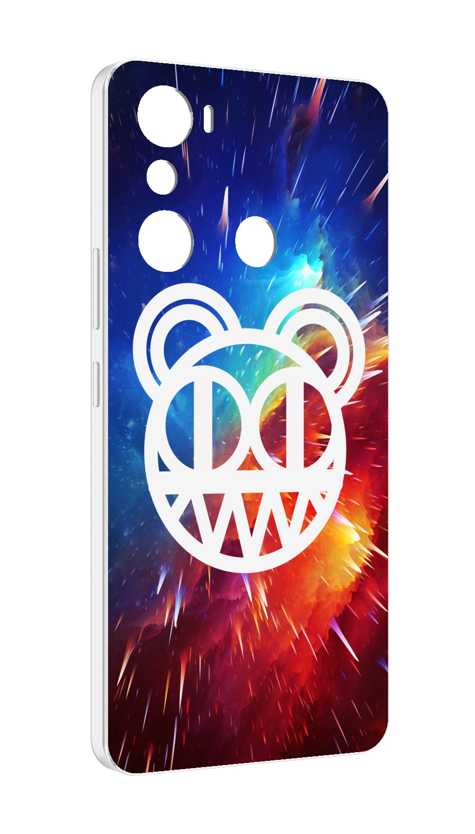 

Чехол MyPads radiohead cosmos для Infinix Hot 20i, Прозрачный, Tocco