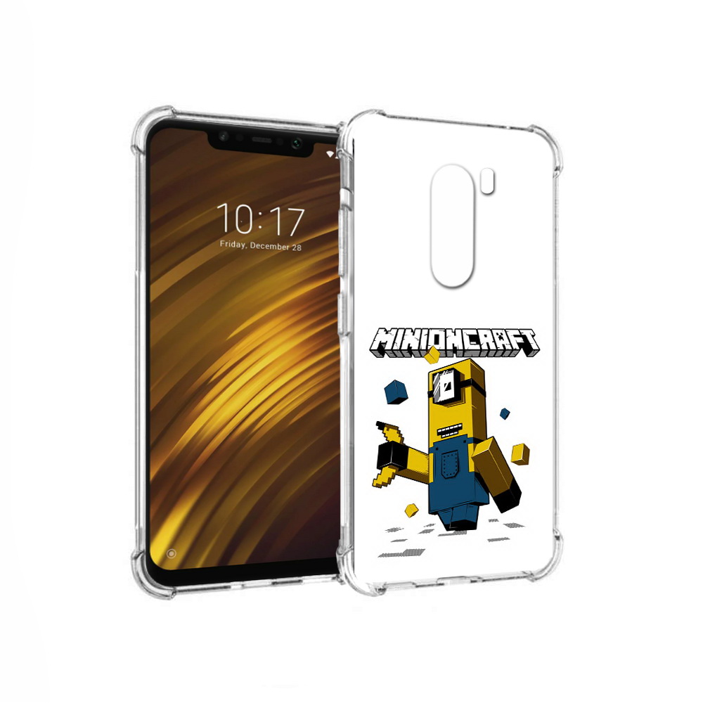 

Чехол MyPads Tocco для Xiaomi Pocophone F1 миньон (PT116503.308.478), Прозрачный, Tocco