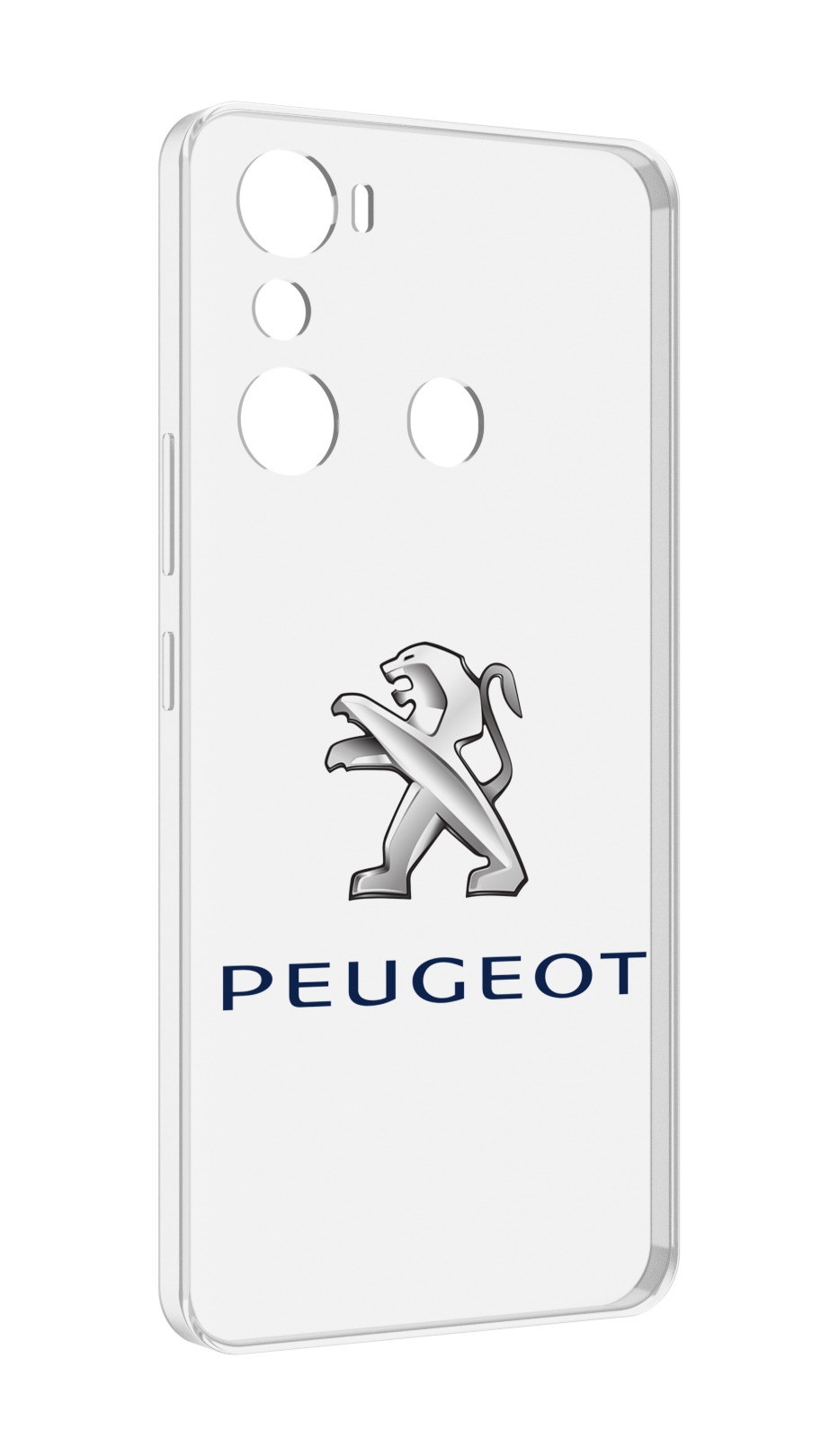 

Чехол MyPads peugeot-3 мужской для Infinix Hot 20i, Прозрачный, Tocco