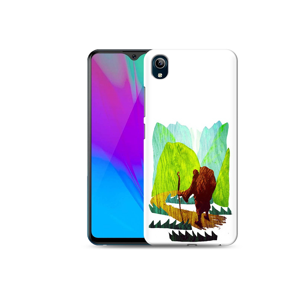 

Чехол MyPads Tocco для Vivo Y91C Лесная тропа (PT156610.438.106), Прозрачный, Tocco