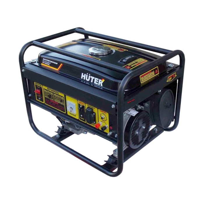 

Генератор бензиновый Huter DY4000L, 4Т, 7 л.с., 3.2 кВт, выходы 220 В, 15 л