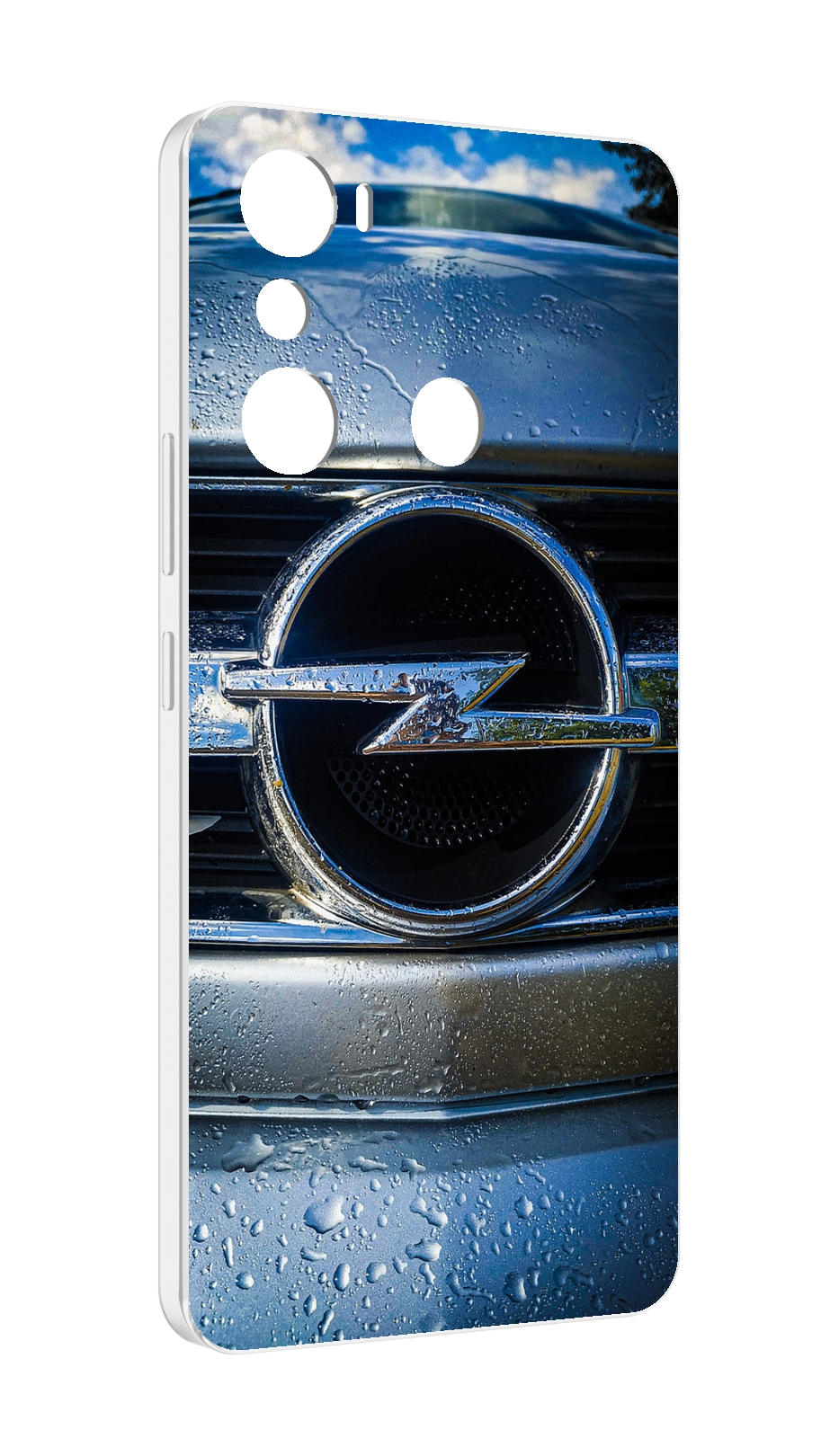 

Чехол MyPads opel 3 мужской для Infinix Hot 20i, Прозрачный, Tocco