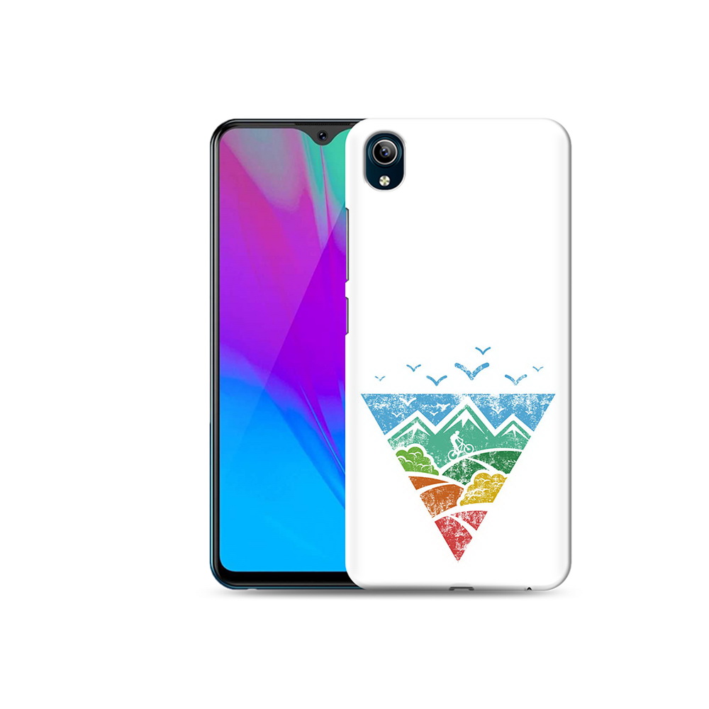 

Чехол MyPads Tocco для Vivo Y91C Лес земля море чайки (PT156610.438.105), Прозрачный, Tocco