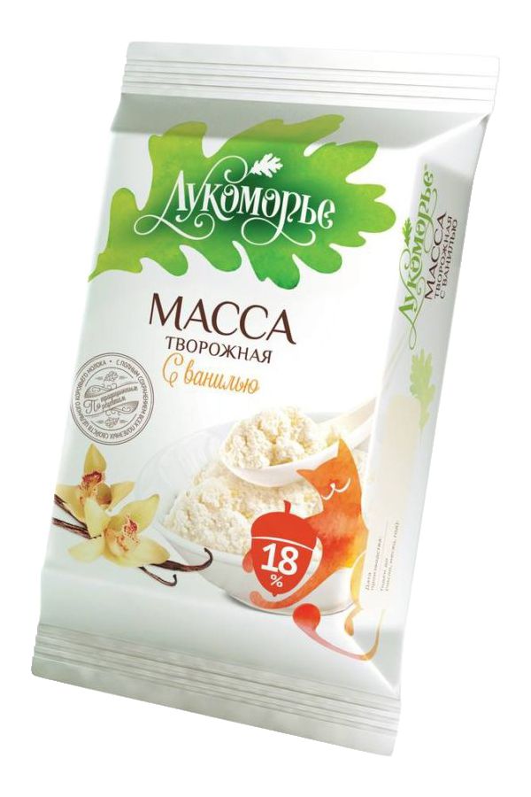 

Творожная масса НовМолДом с ванилью 18% СЗМЖ 400 г