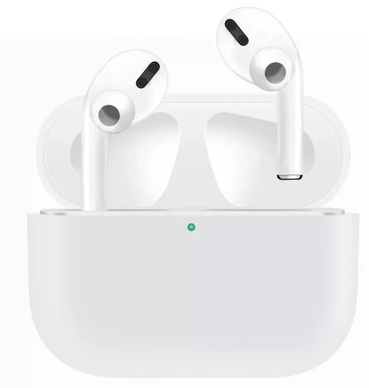 

Чехол силиконовый для Airpods Pro/Pro 2, белый