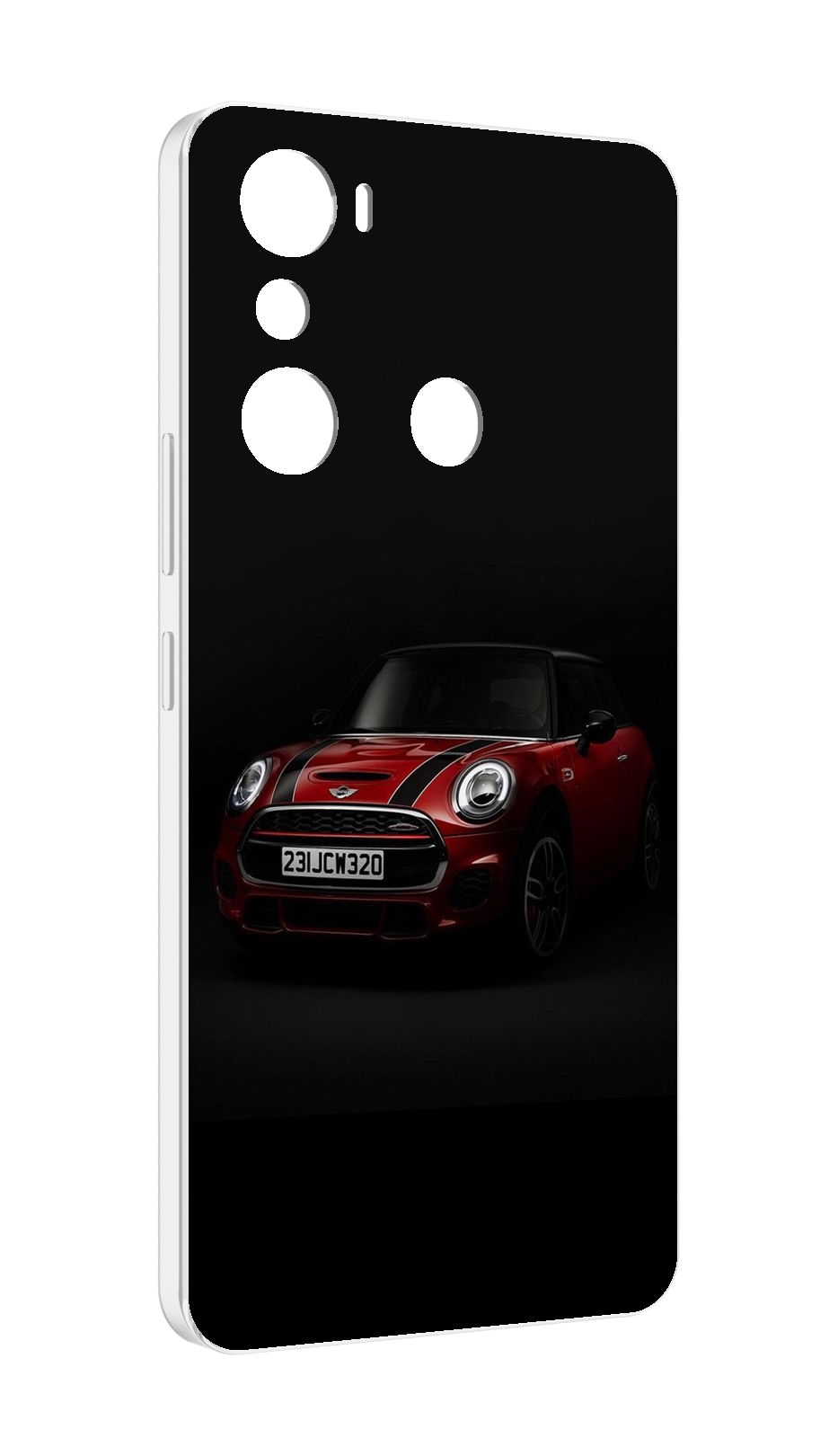 

Чехол MyPads mini 4 для Infinix Hot 20i, Прозрачный, Tocco