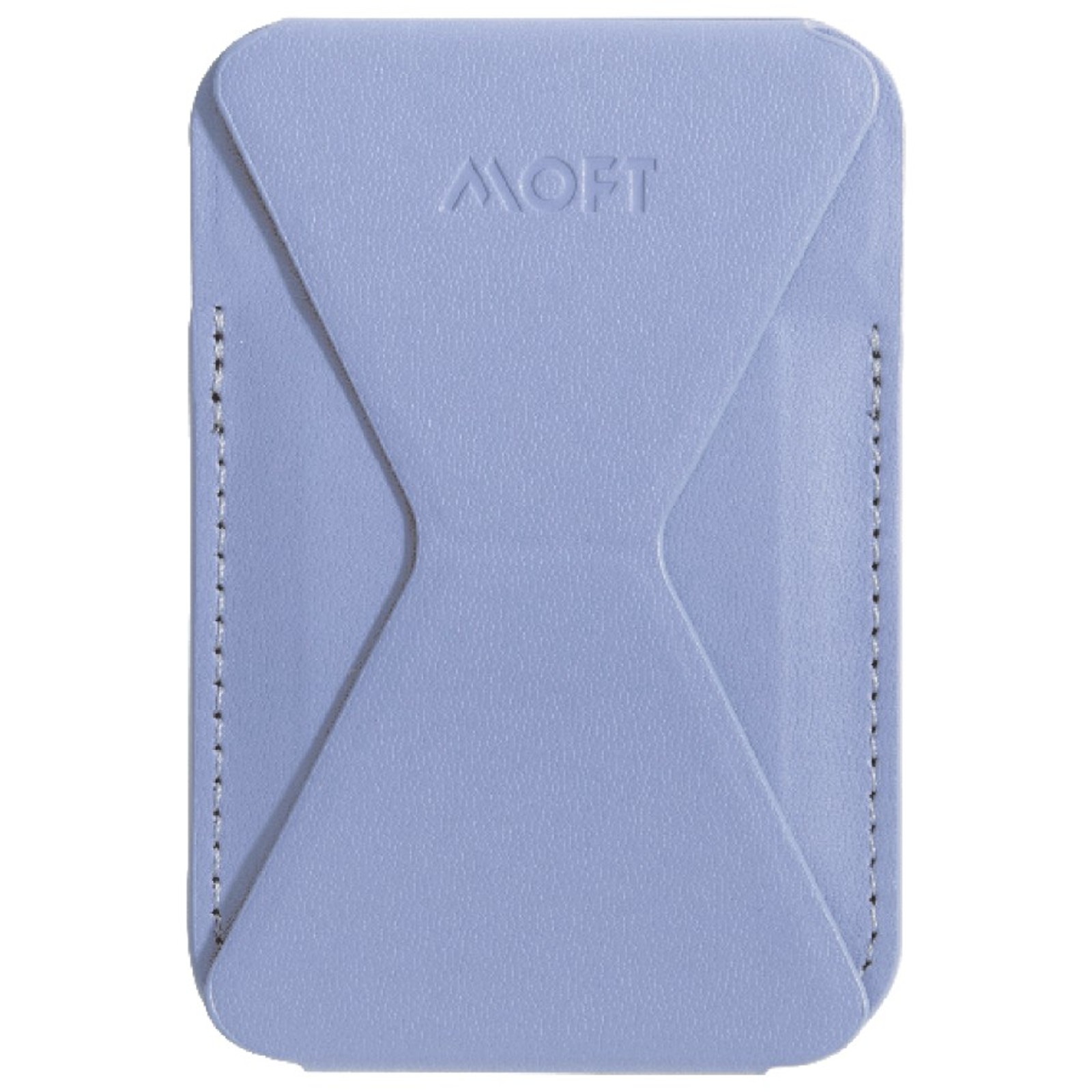 Moft Snap-on подставка-кошелек для iPhone 12/13 цвет фиолетовый (Фиолетовый)