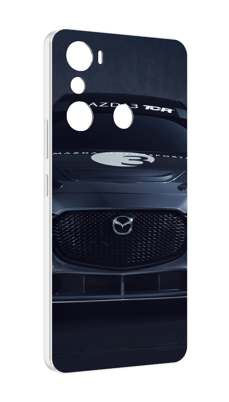 

Чехол MyPads mazda 3 для Infinix Hot 20i, Прозрачный, Tocco