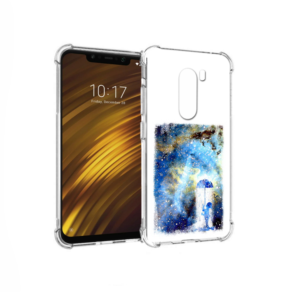 

Чехол MyPads Tocco для Xiaomi Pocophone F1 мальчик в небе (PT116503.308.455), Прозрачный, Tocco