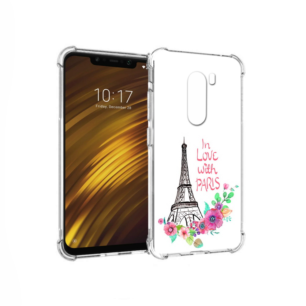 

Чехол MyPads Tocco для Xiaomi Pocophone F1 любимый париж (PT116503.308.452), Прозрачный, Tocco