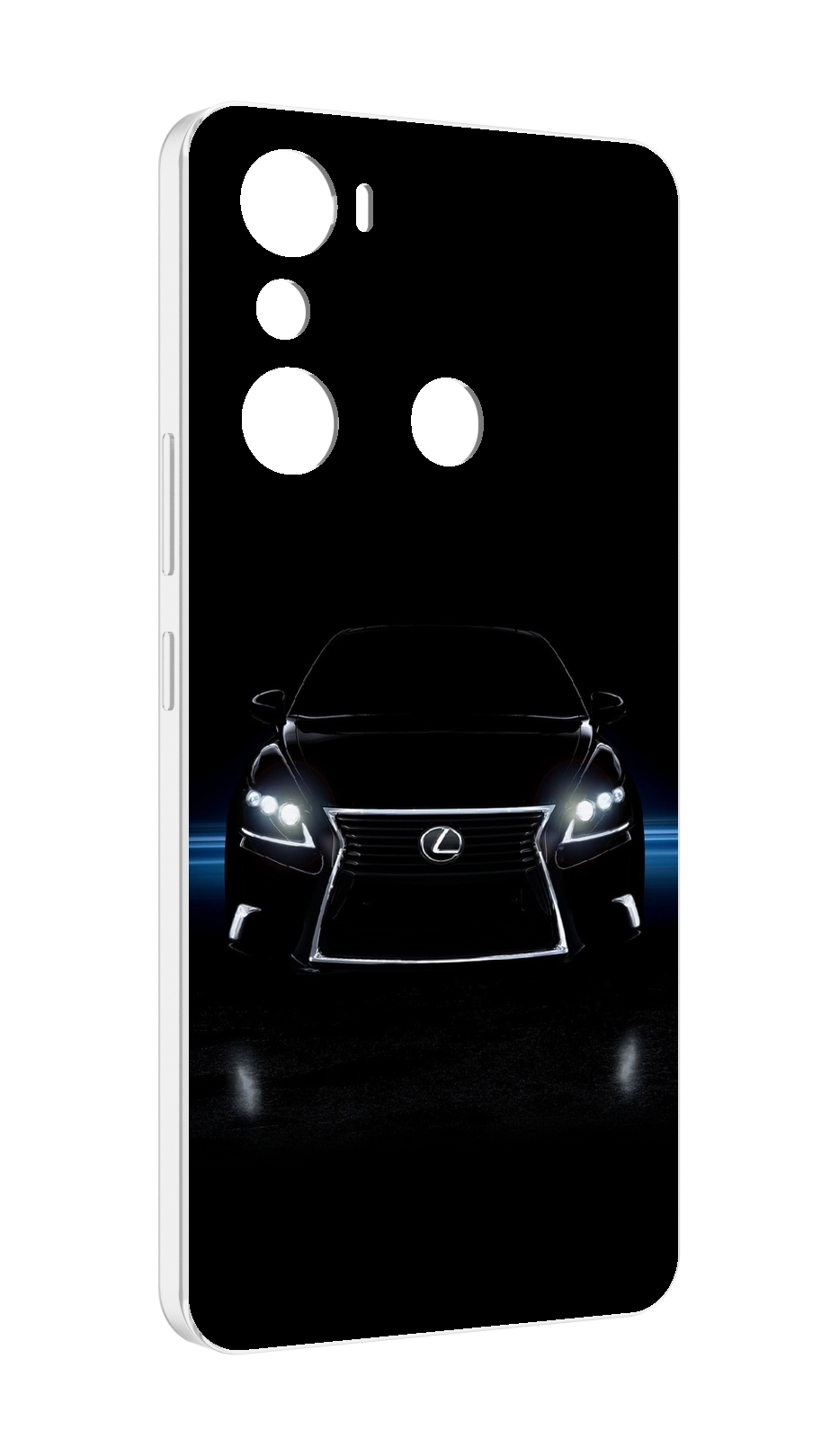 

Чехол MyPads lexus 1 мужской для Infinix Hot 20i, Прозрачный, Tocco