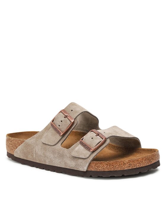 

Шлепанцы Arizona Bs 0051461 Birkenstock серый 41 EU, Arizona Bs 0051461