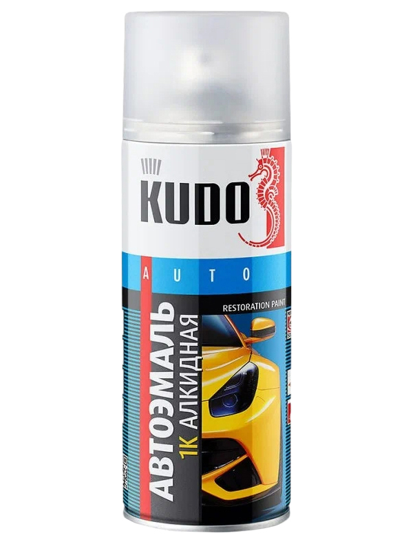 

Краска автомобильная аэрозоль "Кармен 118" KUDO 520 мл, Красный
