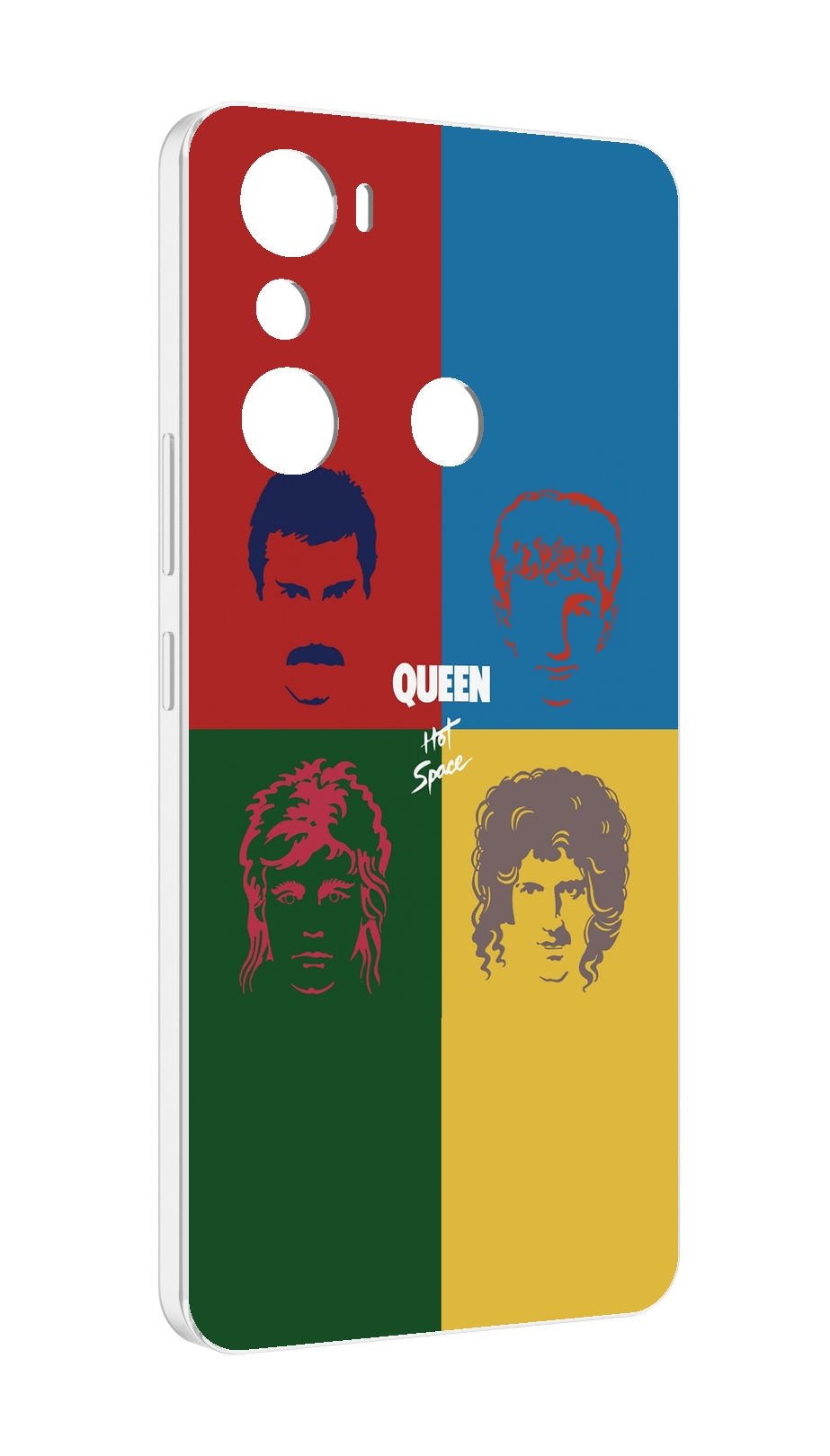 

Чехол MyPads hot space queen альбом для Infinix Hot 20i, Прозрачный, Tocco