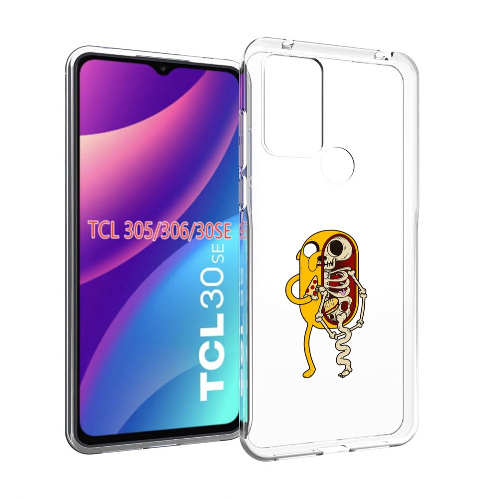 

Чехол MyPads Джейк скелет для TCL 30SE/305/306/30E, Tocco